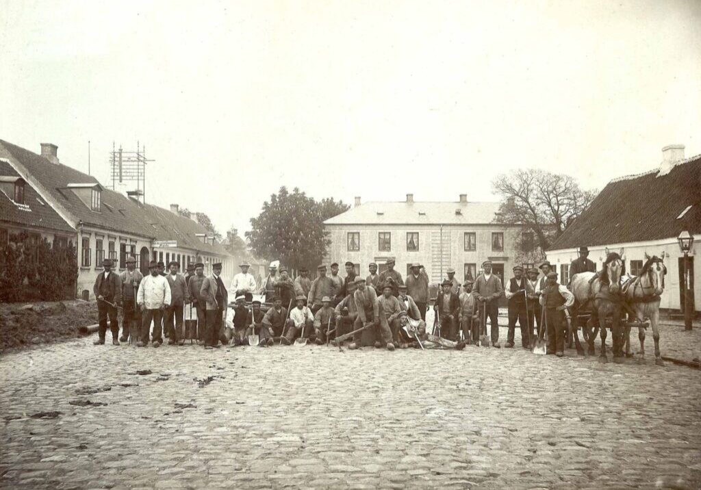 Kloarkering på Torvet (B187)