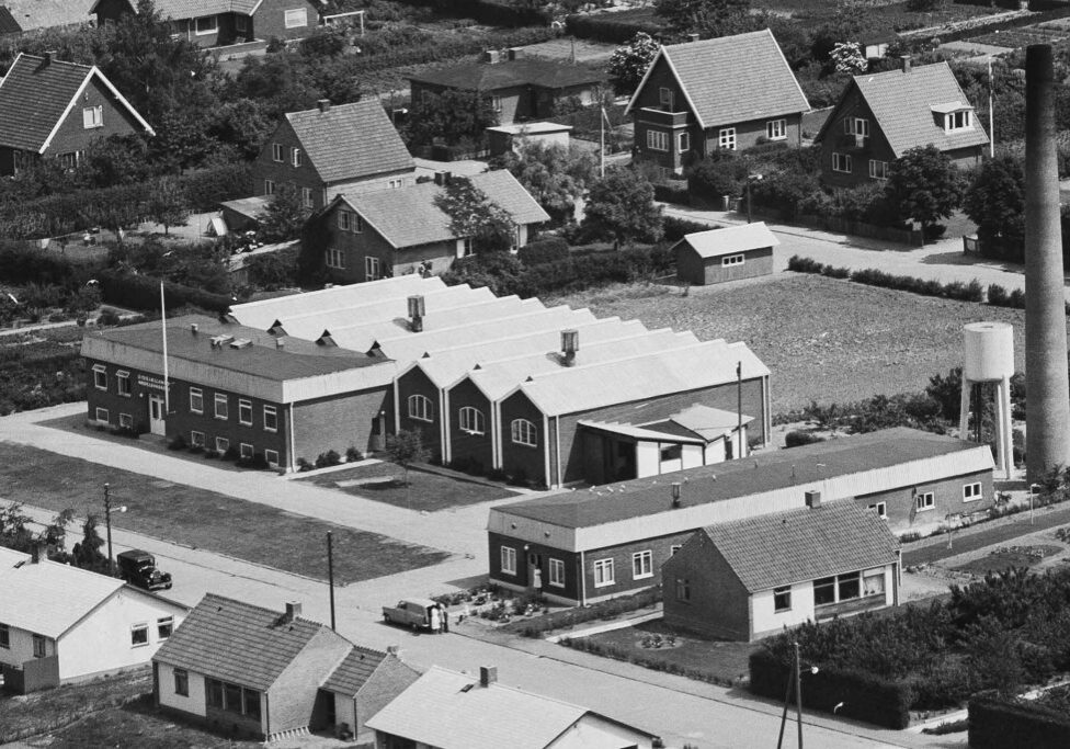 Vaskeriet set fra luften 1958